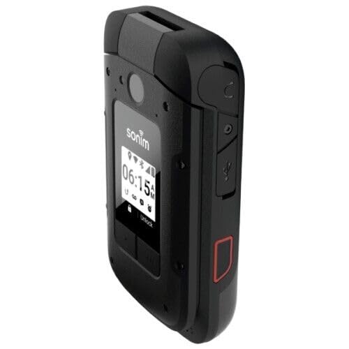 Black Rugged Flip Cellphone E6281