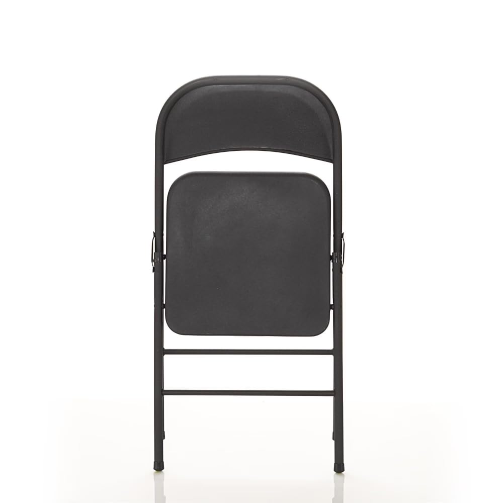 Steel Folding Chair 4 Pack Black H4878