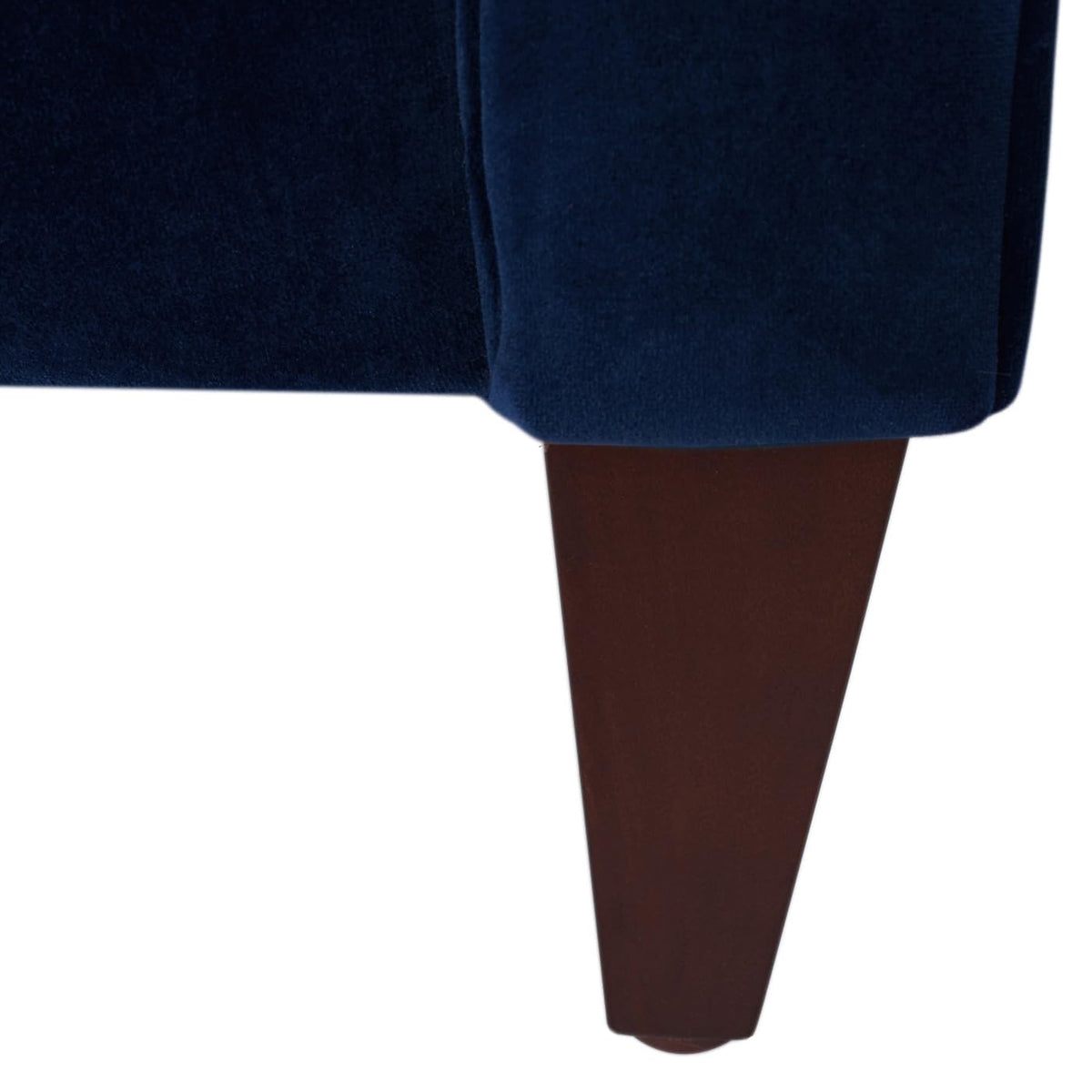 84" Navy Blue Velvet Tufted Sofa H4593