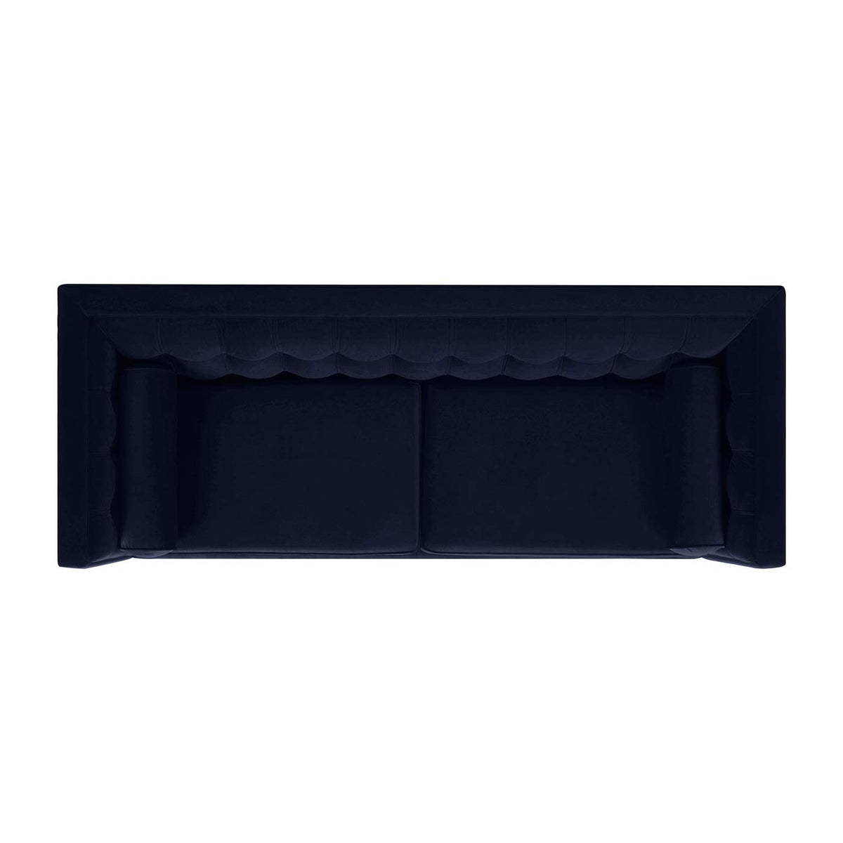 Dark Navy Blue Performance Velvet Tufted Sofa M58219