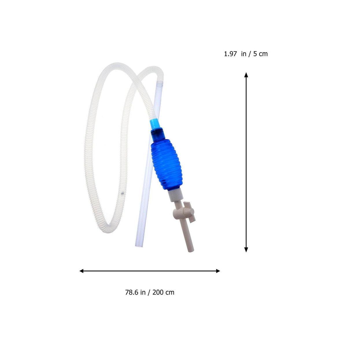 Aquarium Cleaning Tool Set with Hose and Airbag Q750