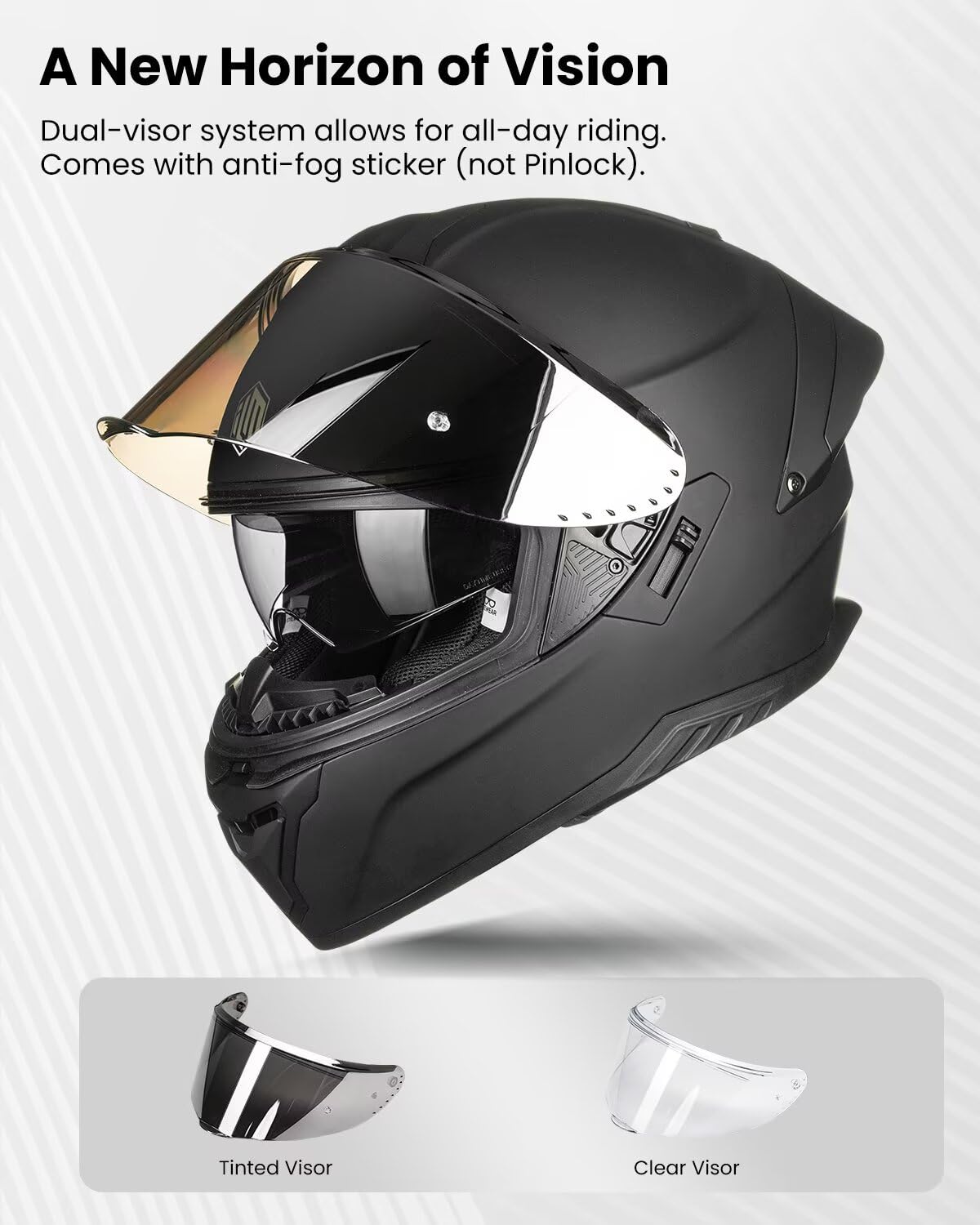 Full Face Motorcycle Helmet DOT O87757