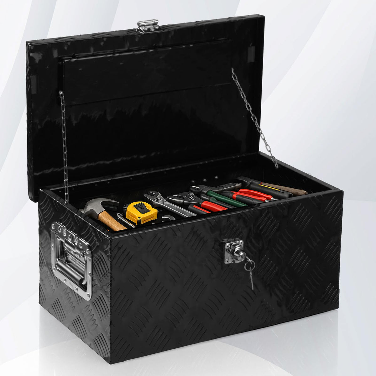 30 Inch Aluminum Truck Tool Box Lockable Q33911