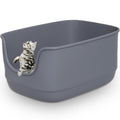 Large High Sided Anti-Splashing Cat Litter Box D246