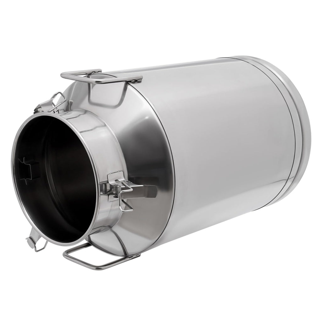 30L Stainless Steel Milk Can with Handle Sealed Lid and Faucet K969