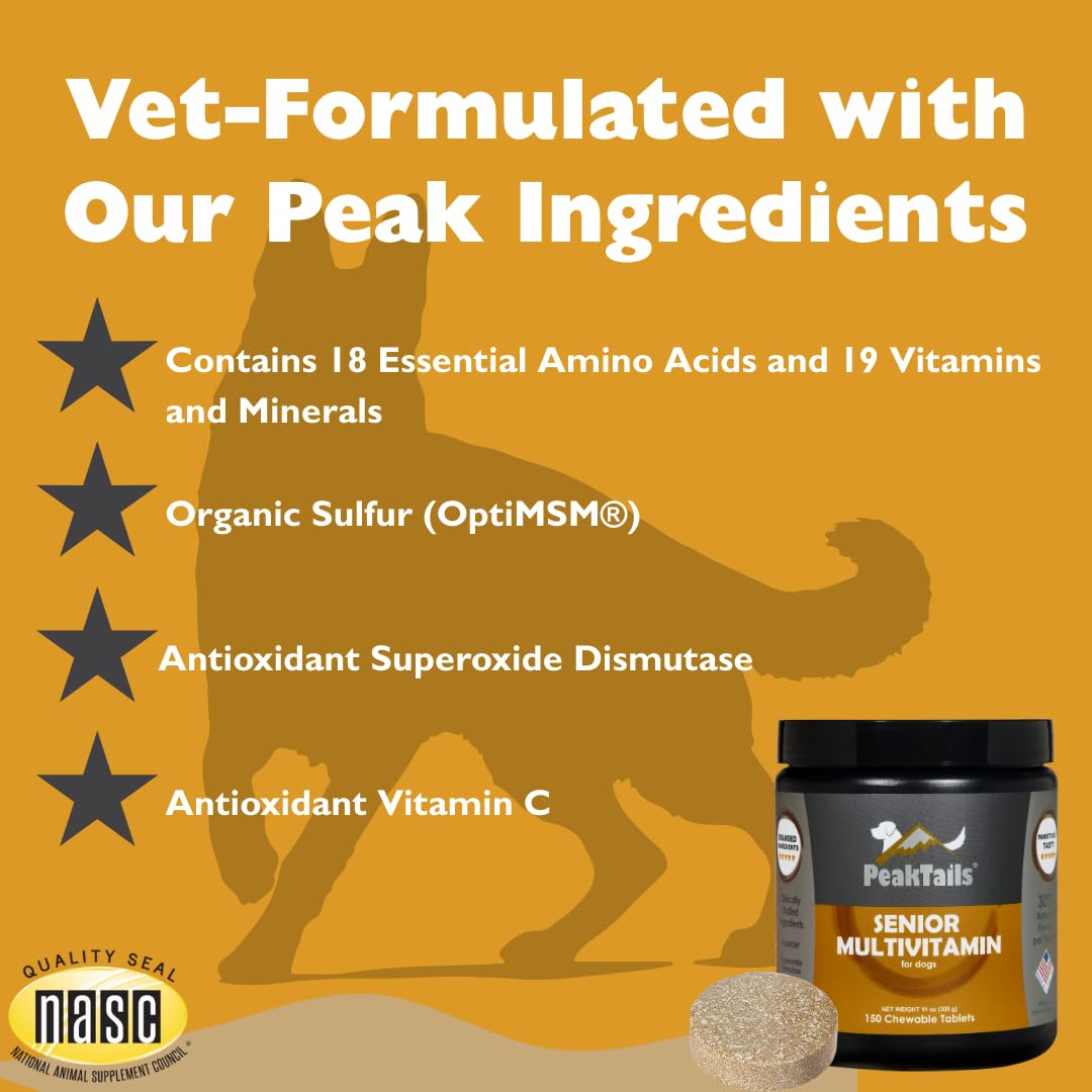 Senior Multivitamin for Dogs, 150 Count Z457176