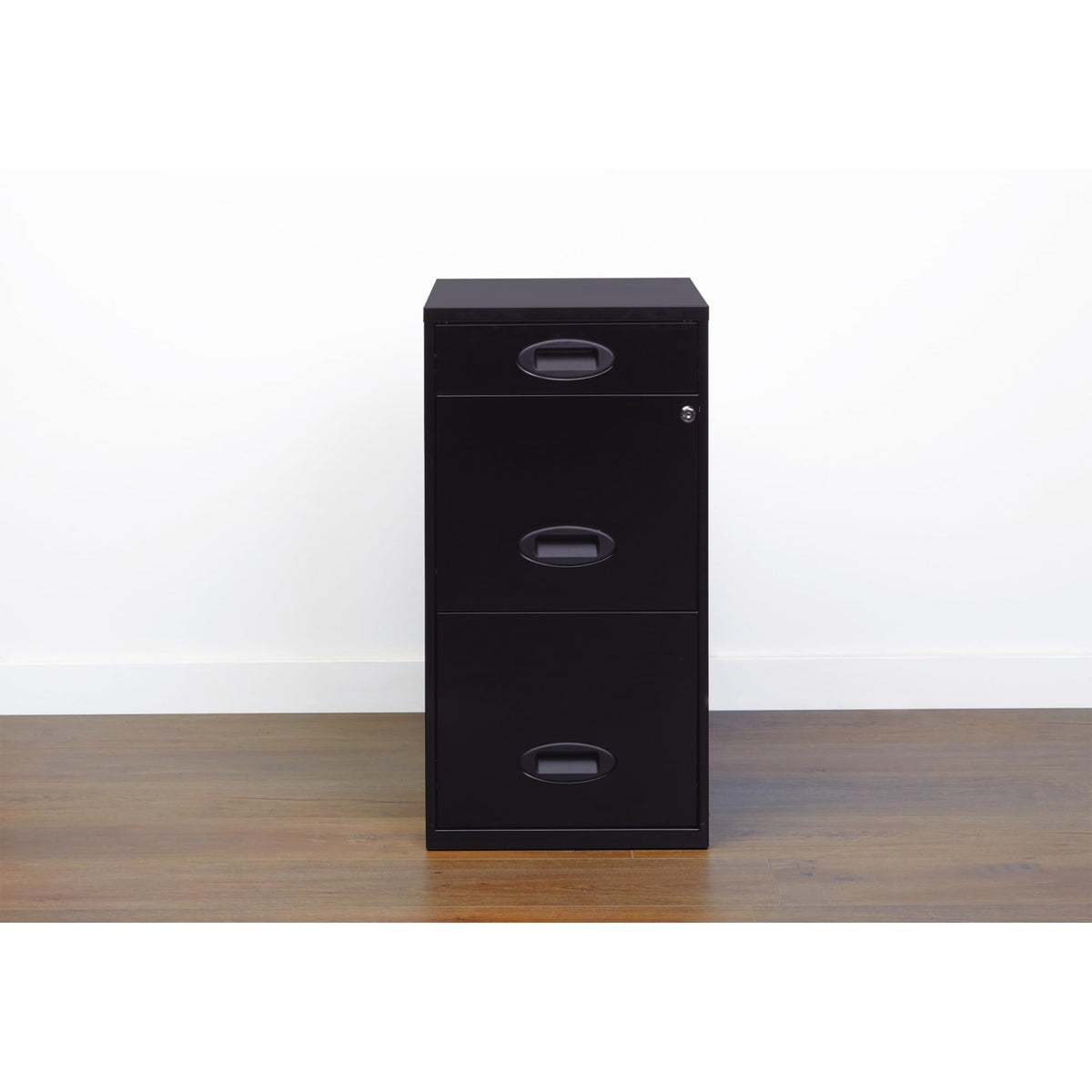 Black 3-Drawer Vertical File Cabinet B2238