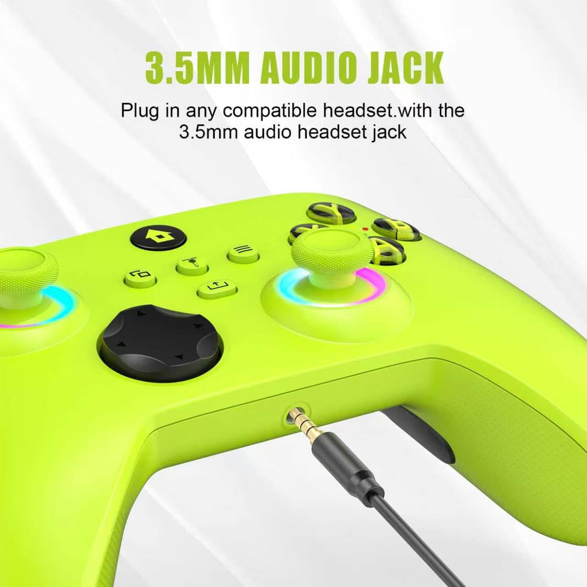 Wireless Controller for Xbox One Xbox Series X/S PC with RGB LED Light O98667