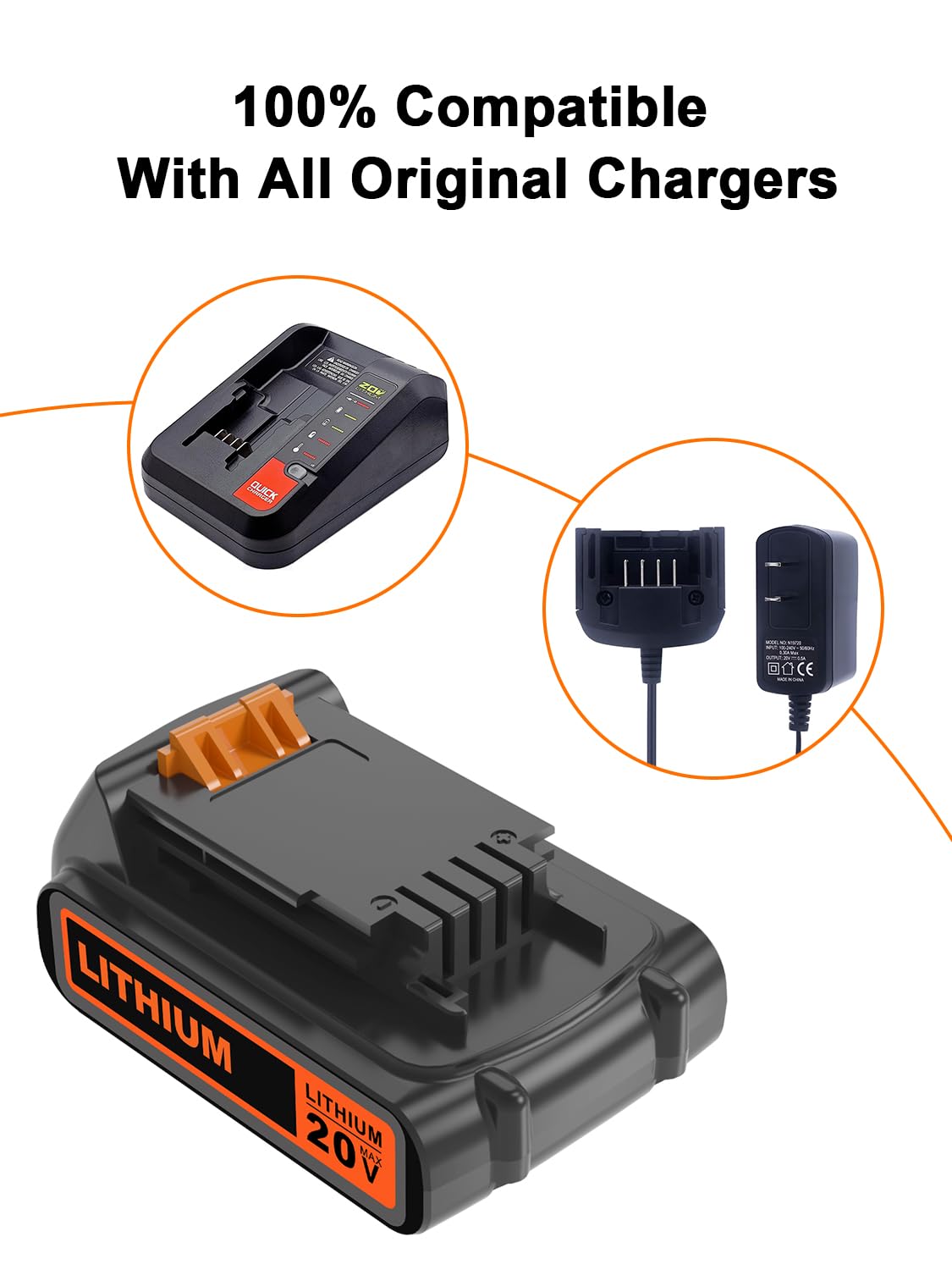 20 Volt MAX 2.0Ah Lithium ion Battery I60582