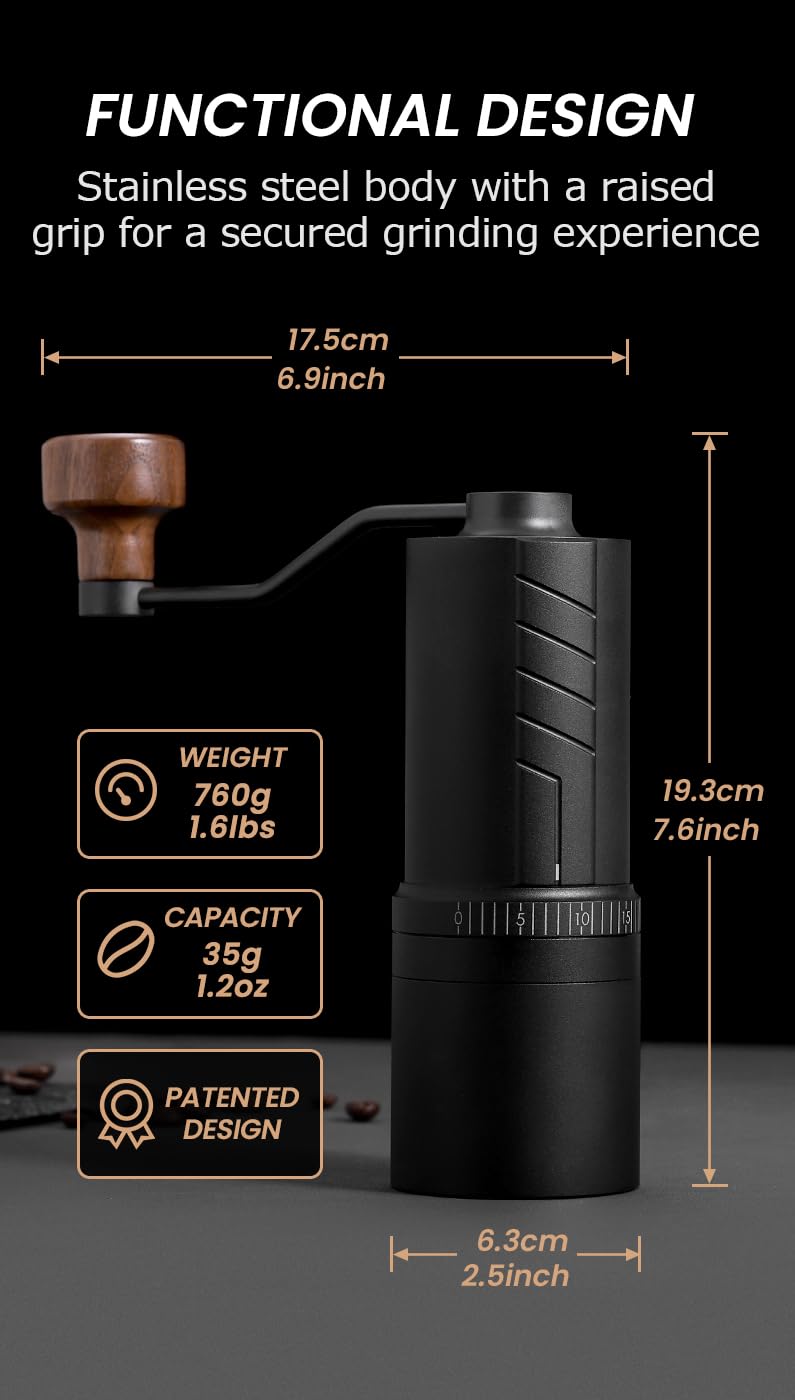 Manual Coffee Grinder with Travel Case N2933