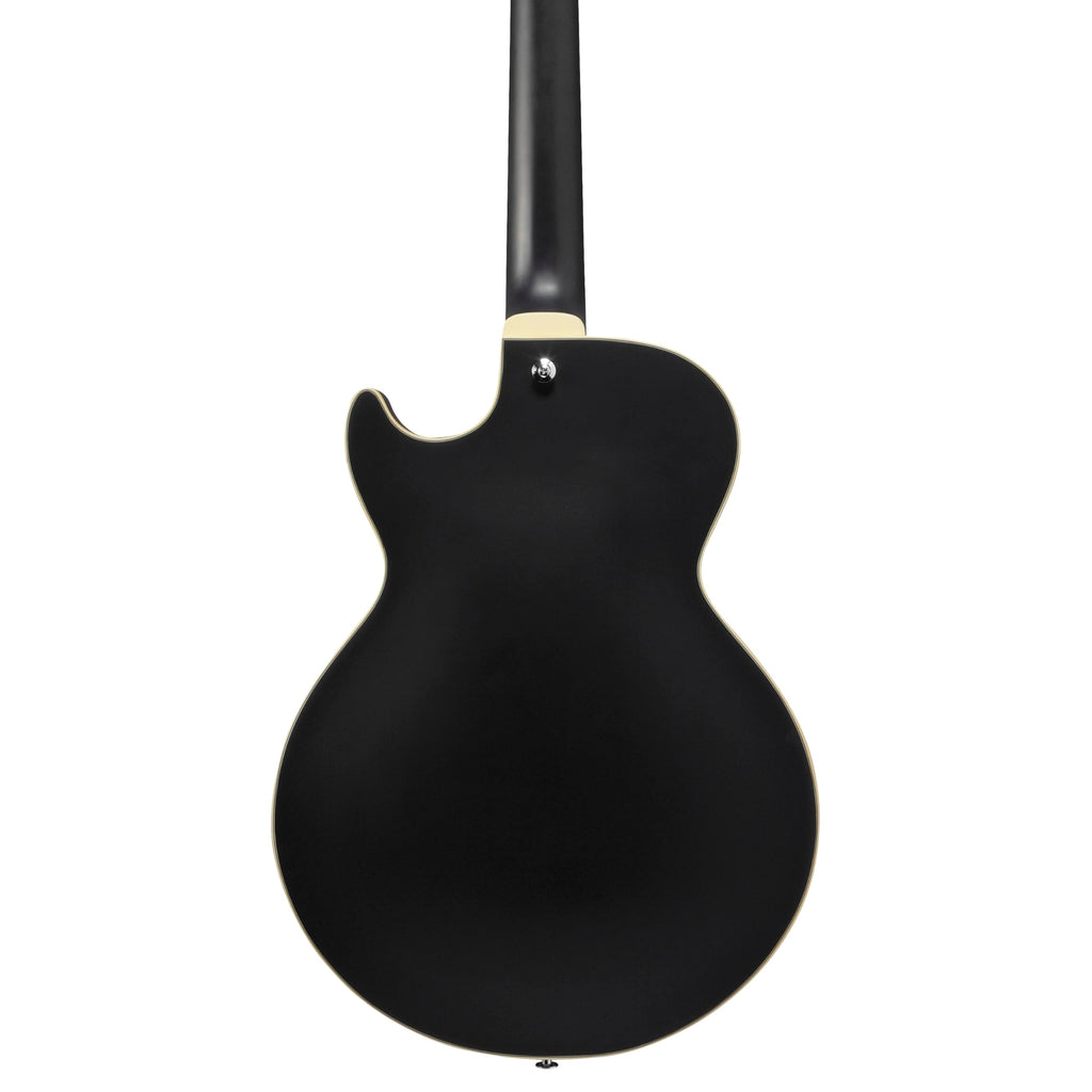 Black Flat Semi-hollow Bass Guitar H280