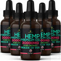 Hemp Oil Drops 5 Pack Cold Pressed Vegan G737