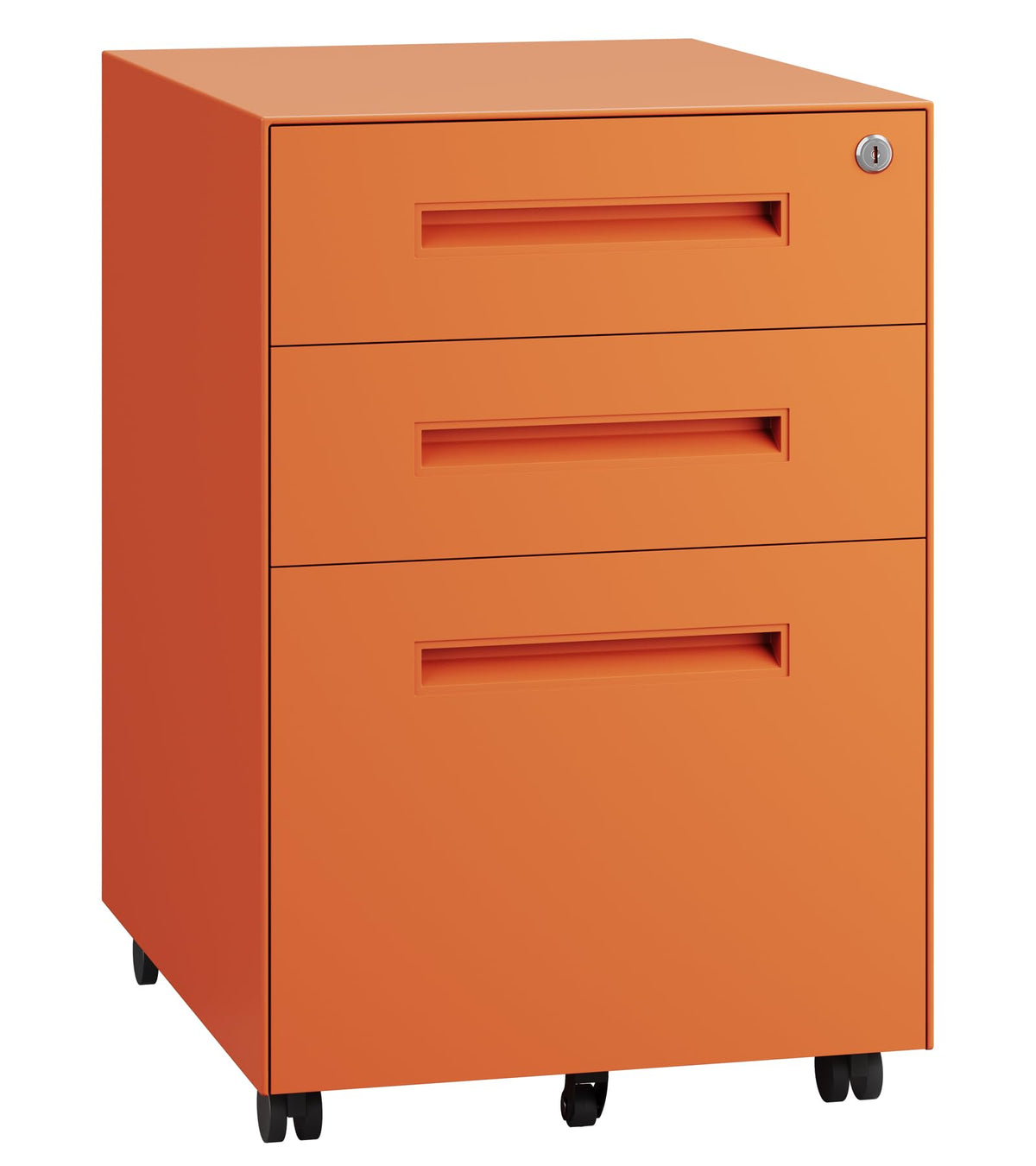 3 Drawer Metal Rolling File Cabinet U4621