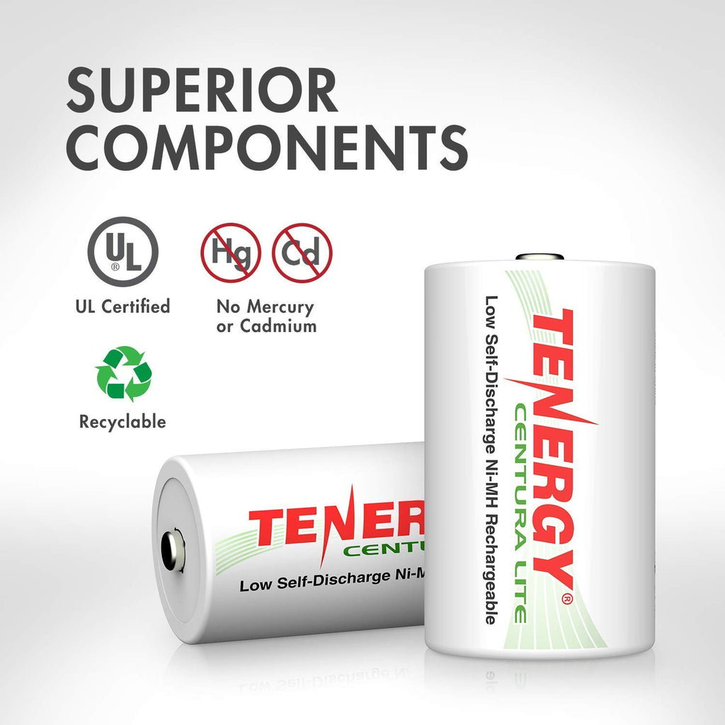 D Size Rechargeable Batteries U447