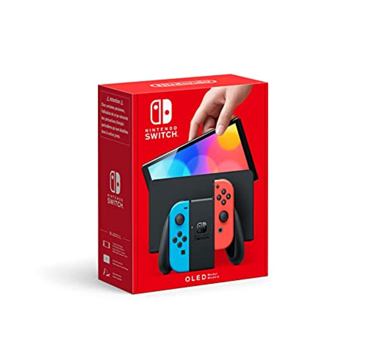 Nintendo Switch OLED Model Neon Blue Neon Red Y38082