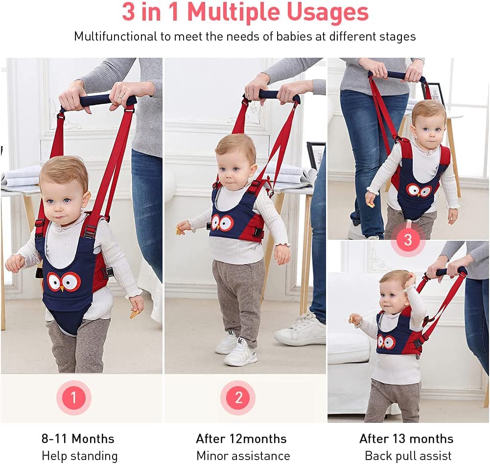 Adjustable Baby Walking Helper with Detachable Harness G582