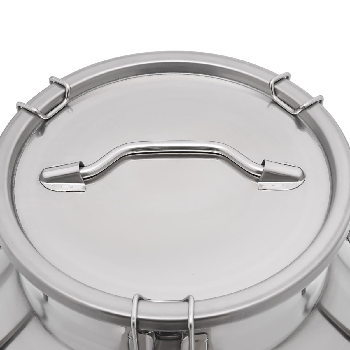 30L Stainless Steel Milk Can with Handle Sealed Lid and Faucet K969