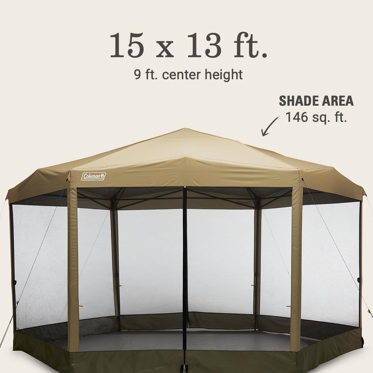 Screened Canopy Tent with Instant Setup R856666