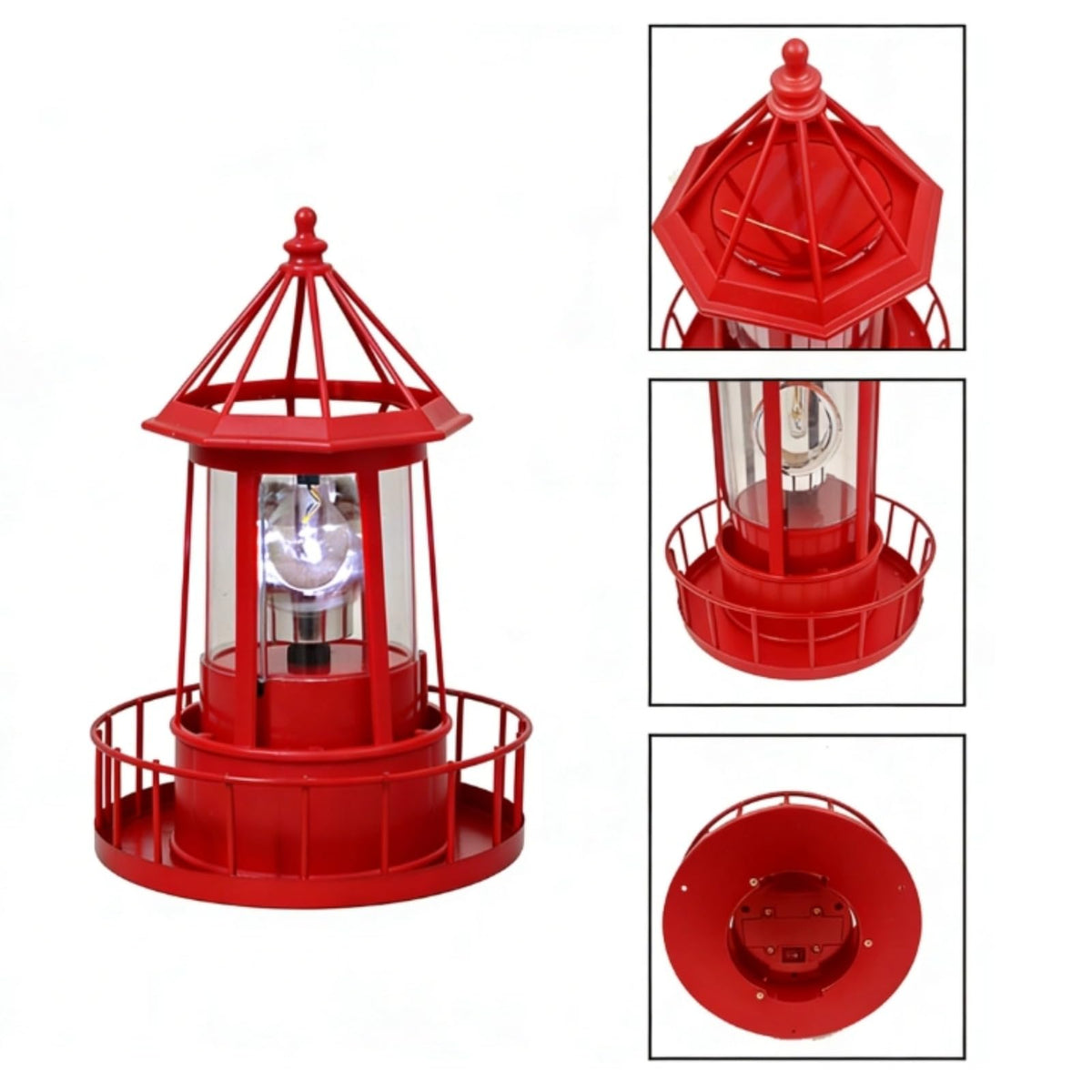 Solar Lighthouse Lamp H7465