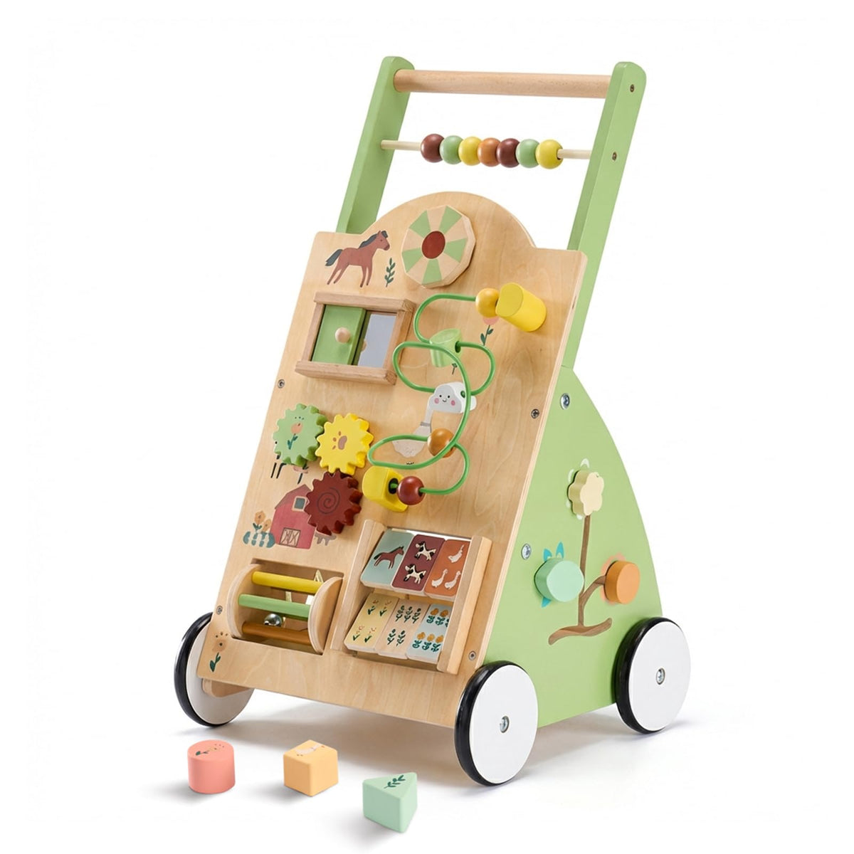 Wooden Baby Push Walker D1317