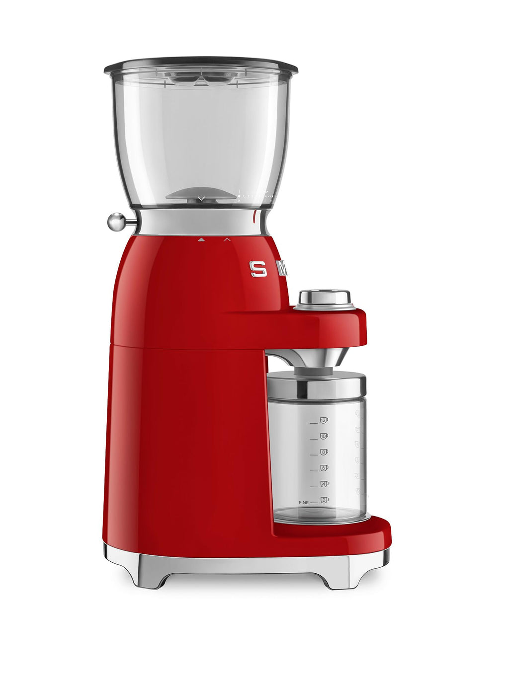 Red Coffee Grinder with 30 Grind Settings N891