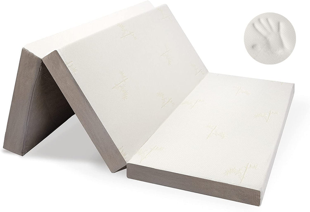 Queen Size 6 inch Memory Foam Trifold Mattress M438121