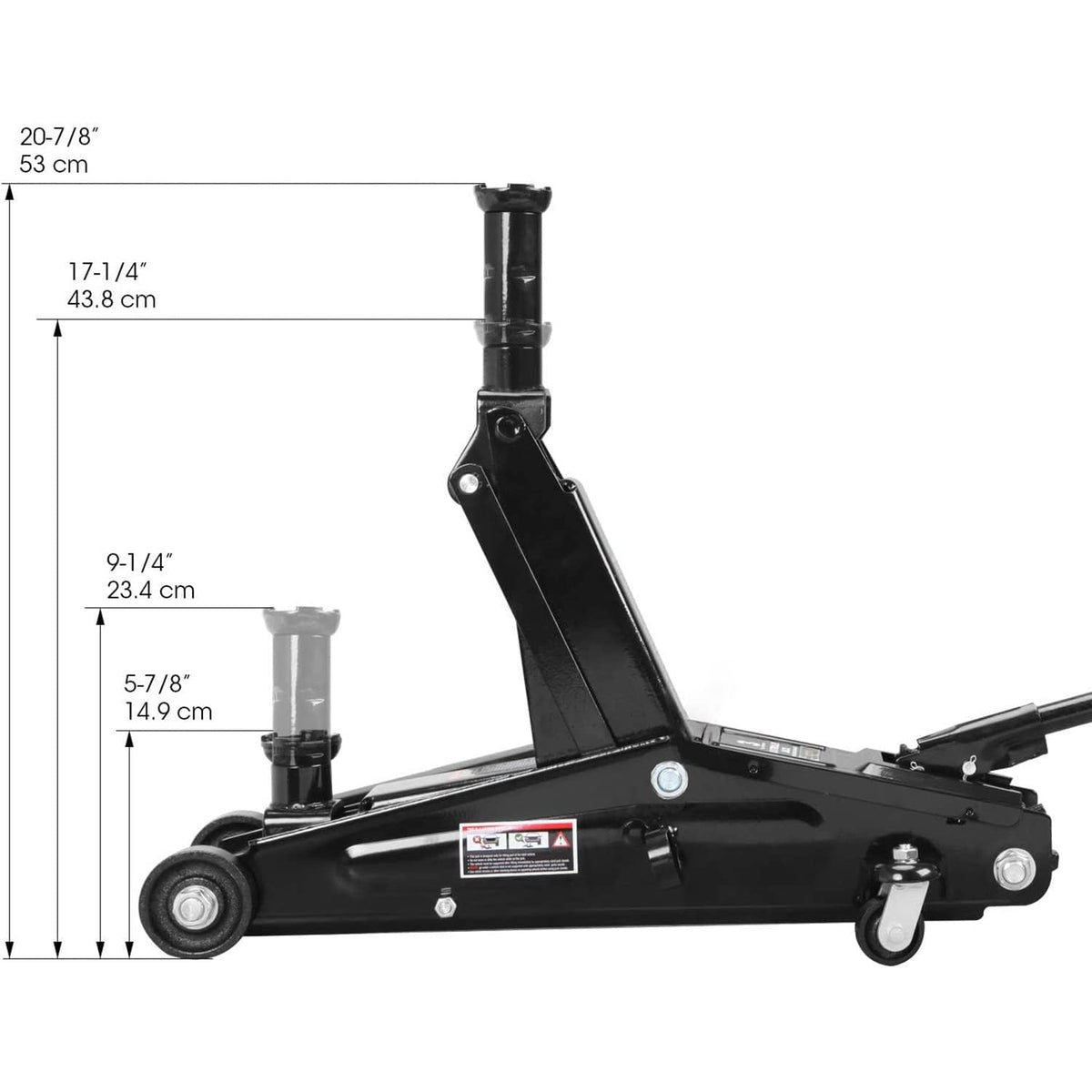 3 Ton Hydraulic Floor Jack Blue L334