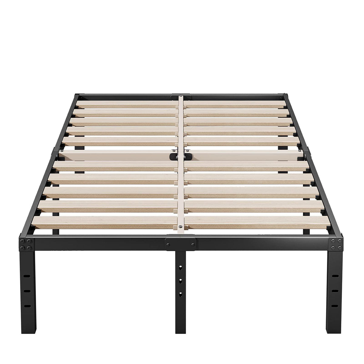 Queen Size 18 Inches Tall Metal Platform Bed Frame J769