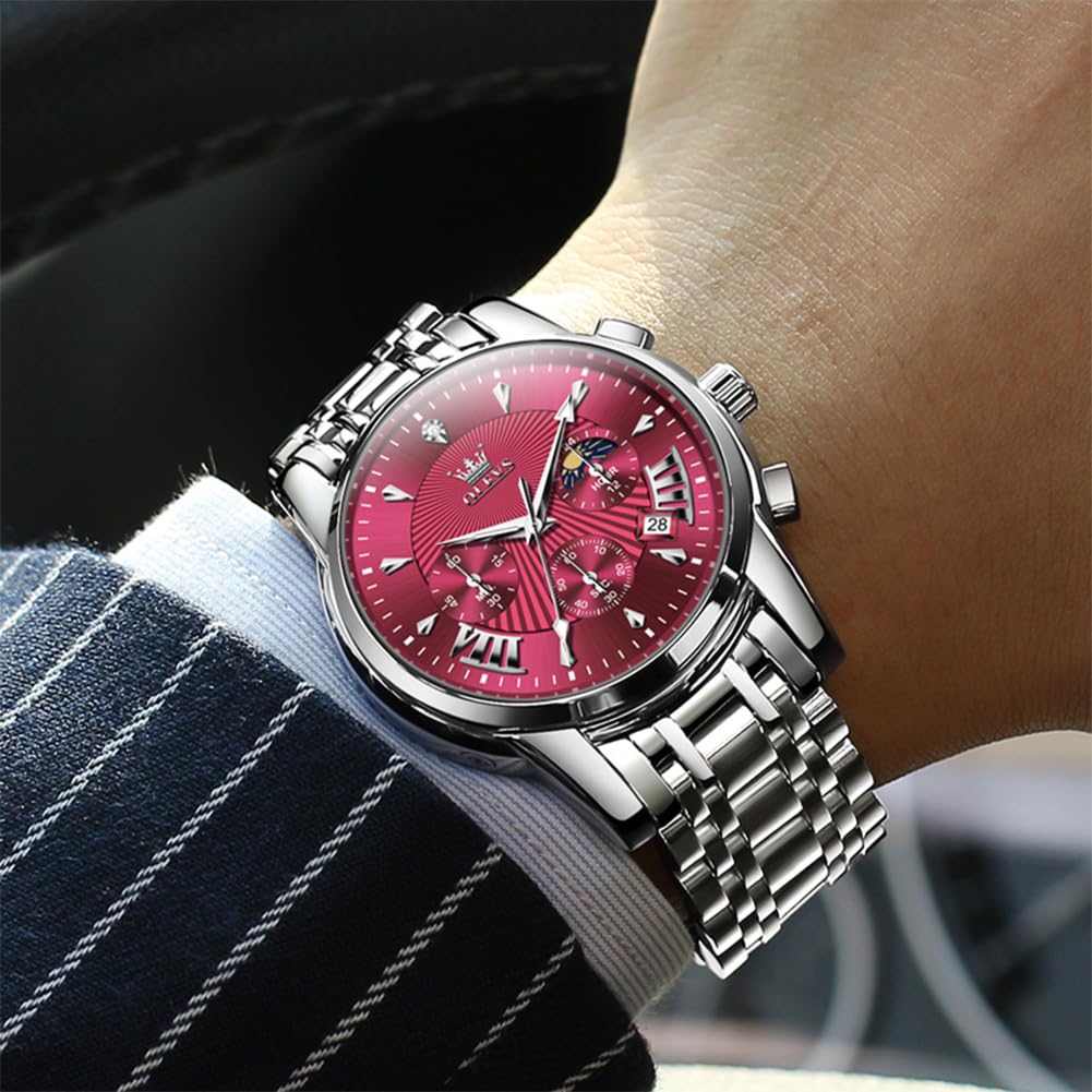 Waterproof Stainless Steel Chronograph Watch M10617
