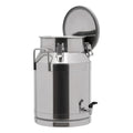 30L Stainless Steel Milk Can with Handle Sealed Lid and Faucet K969