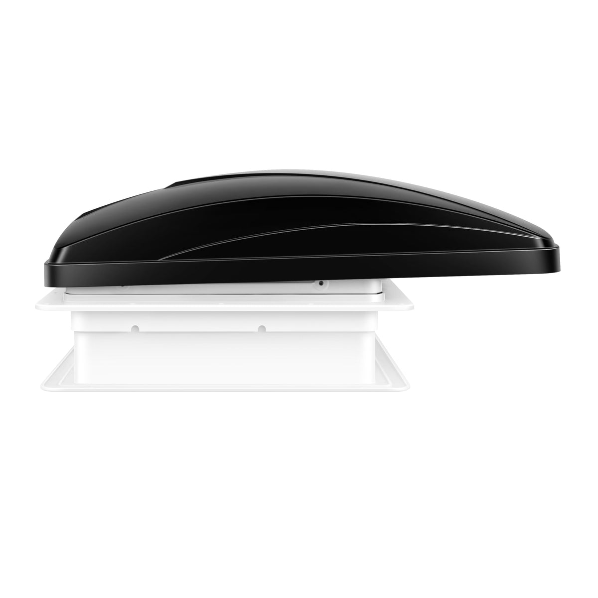 RV Roof Vent Fan 6-Speed Reversible 12V Smoked 14" x 14" Y2555