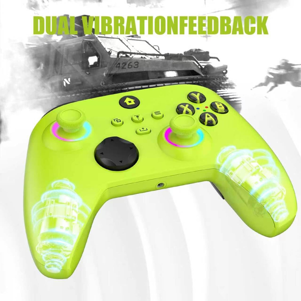 Wireless Controller for Xbox One Xbox Series X/S PC with RGB LED Light O98667