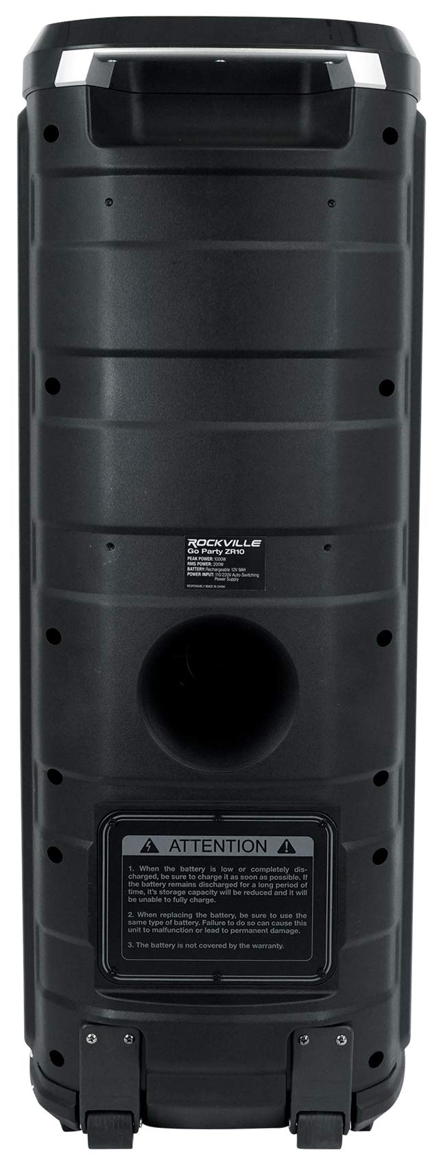 Dual 10" Wireless LED Bluetooth Speaker 2-Pack S6085