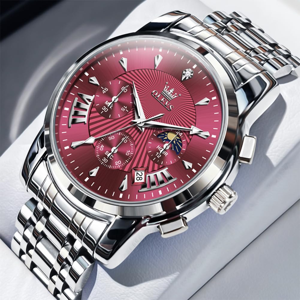 Waterproof Stainless Steel Chronograph Watch M10617