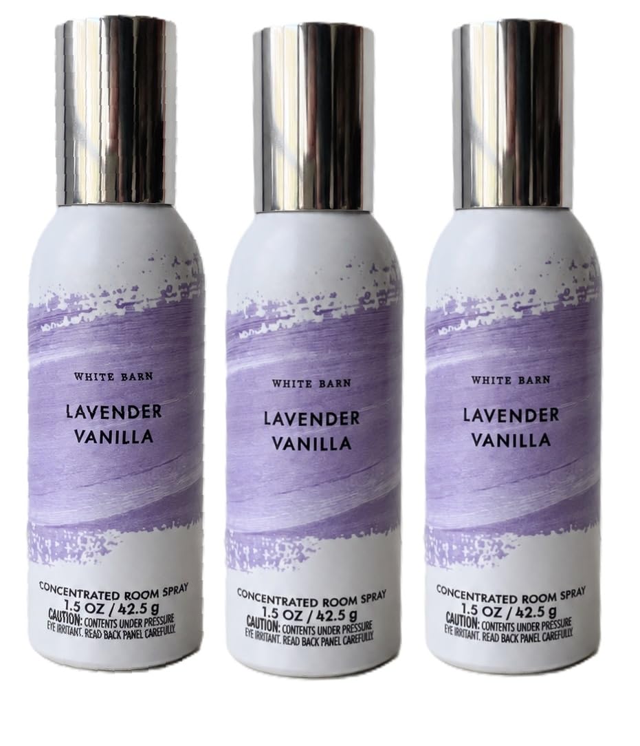 Lavender Vanilla Room Spray Pack of 3 S80953