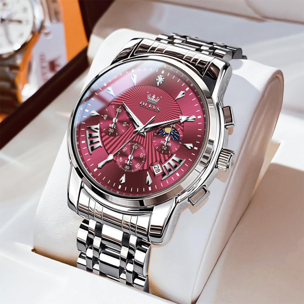 Waterproof Stainless Steel Chronograph Watch M10617