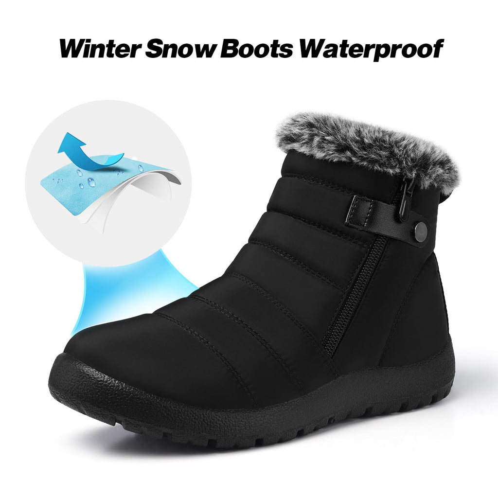 Winter Boots for Women Waterproof Non Slip S5747