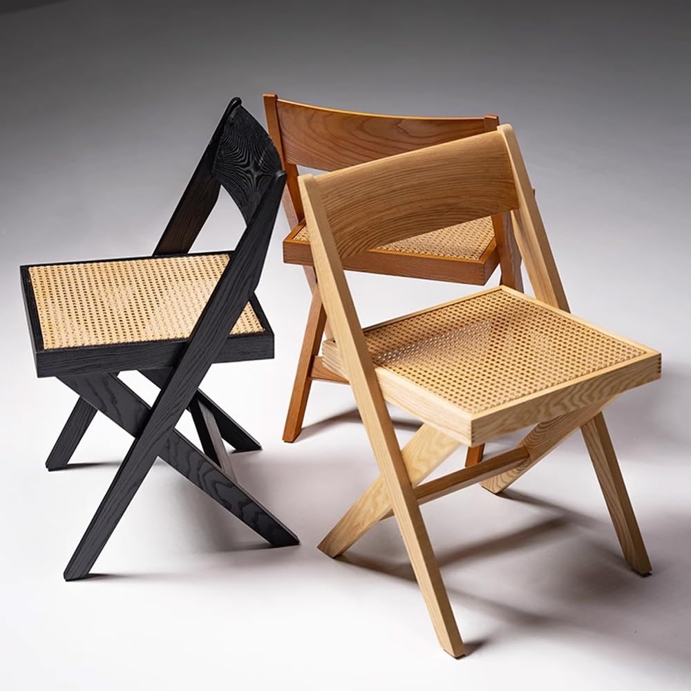 Teal Wood Folding Chair with Backrest V64401