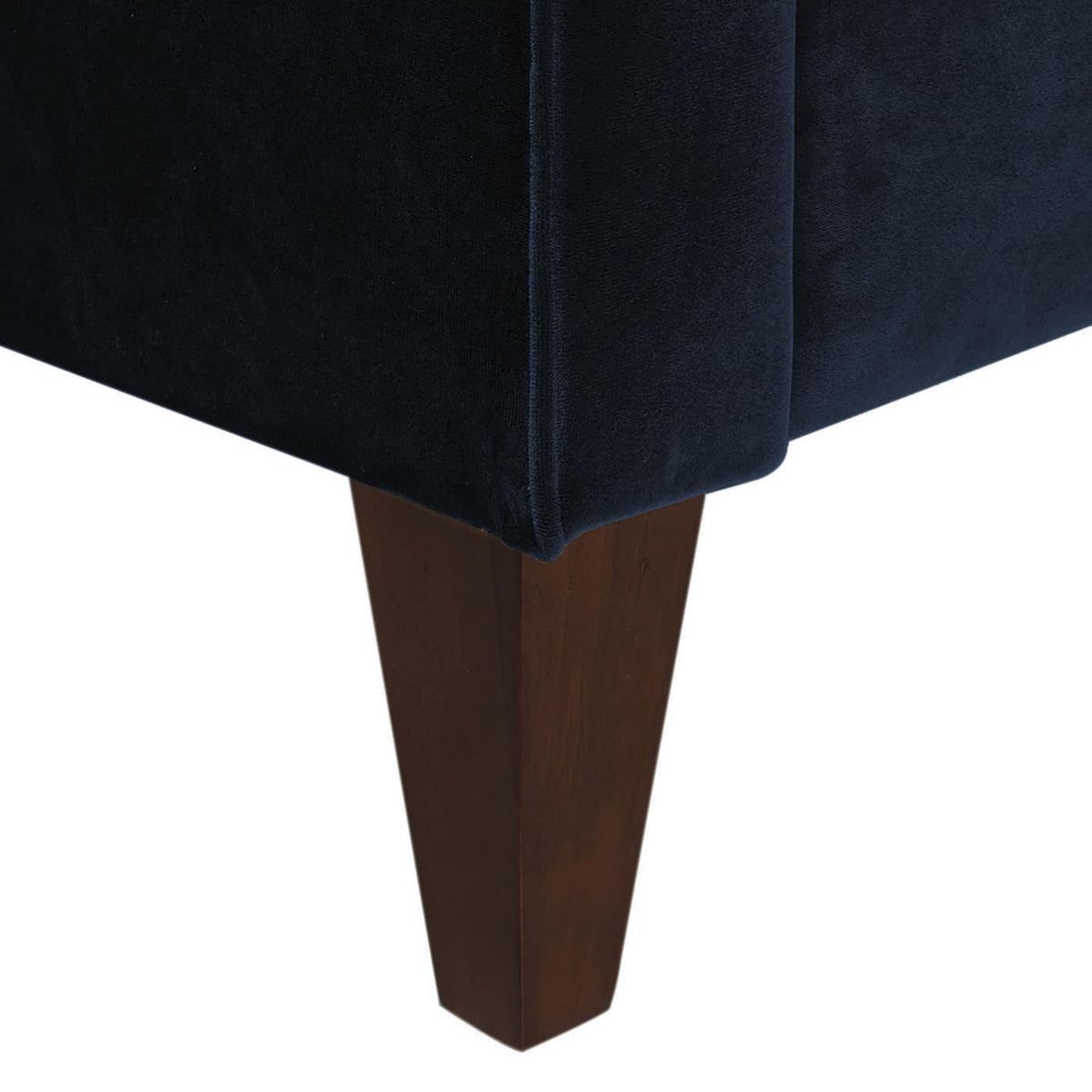 Dark Navy Blue Performance Velvet Tufted Sofa M58219
