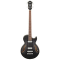 Black Flat Semi-hollow Bass Guitar H280