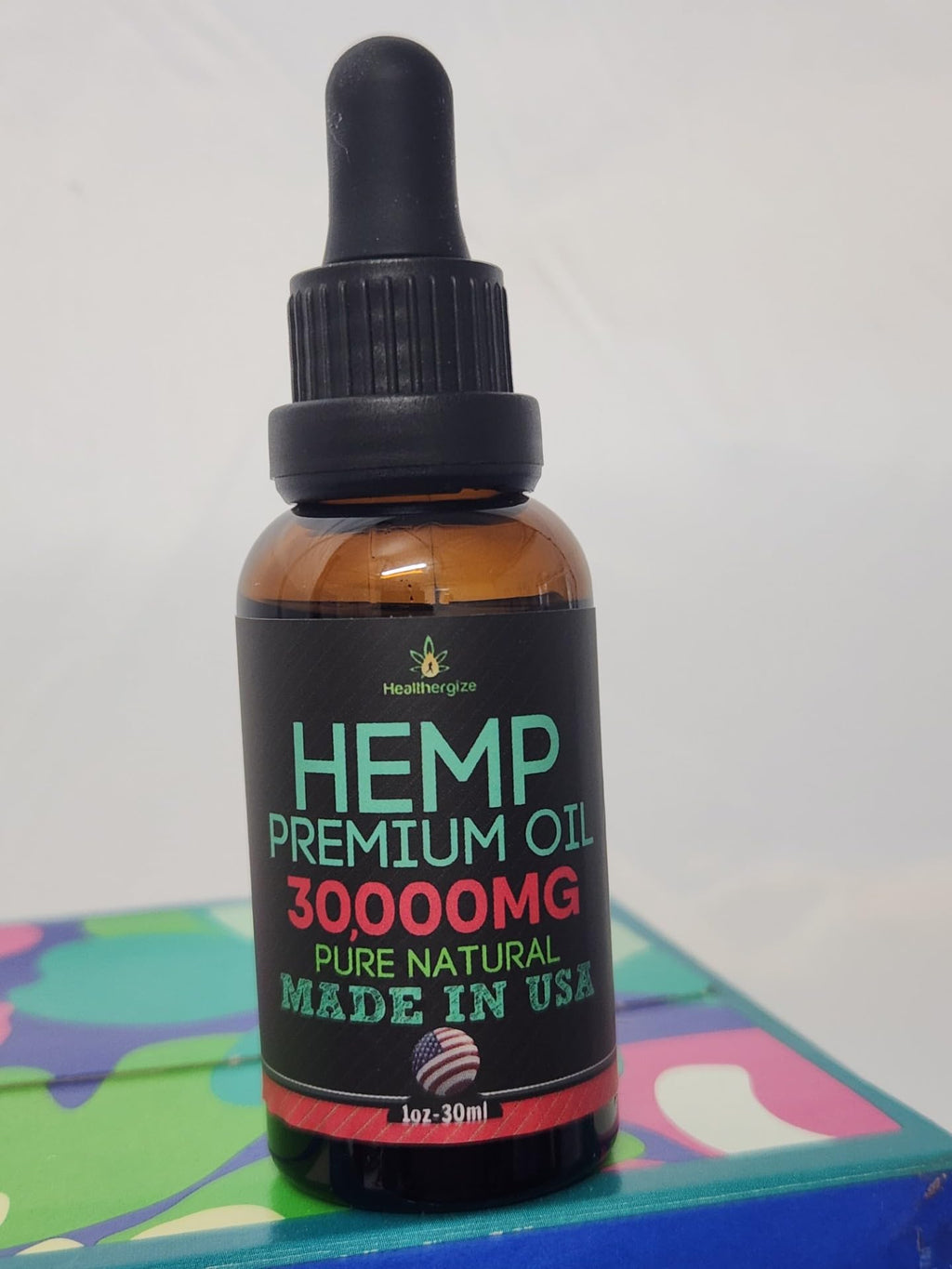 Hemp Oil Drops 5 Pack Cold Pressed Vegan G737