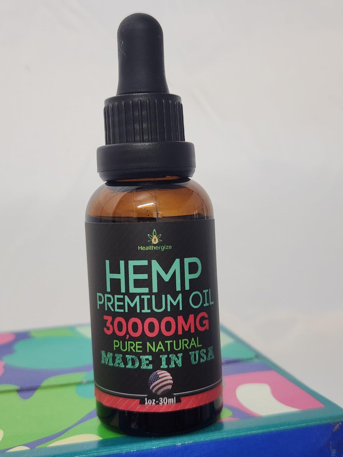 Hemp Oil Drops 5 Pack Cold Pressed Vegan G737