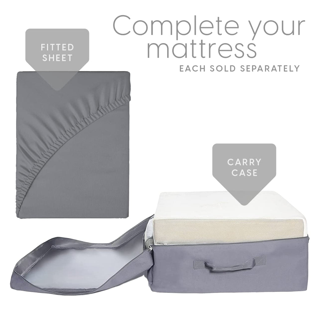 Queen Size 6 inch Memory Foam Trifold Mattress M438121