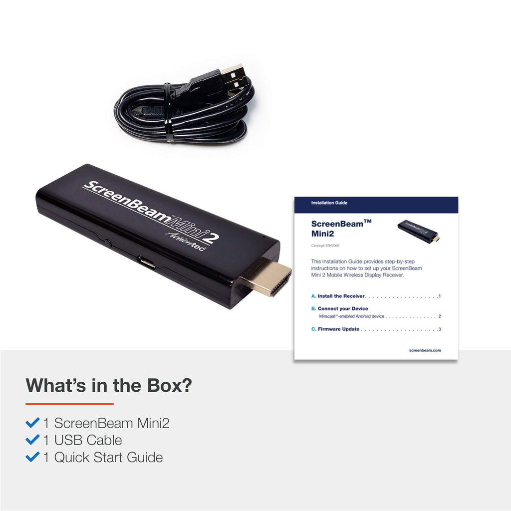 Wireless Display Adapter with Miracast, HDMI Connector B17585