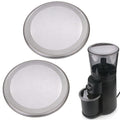 Container Lid for Conical Burr Coffee Grinder, 2 Transparent Gray B228