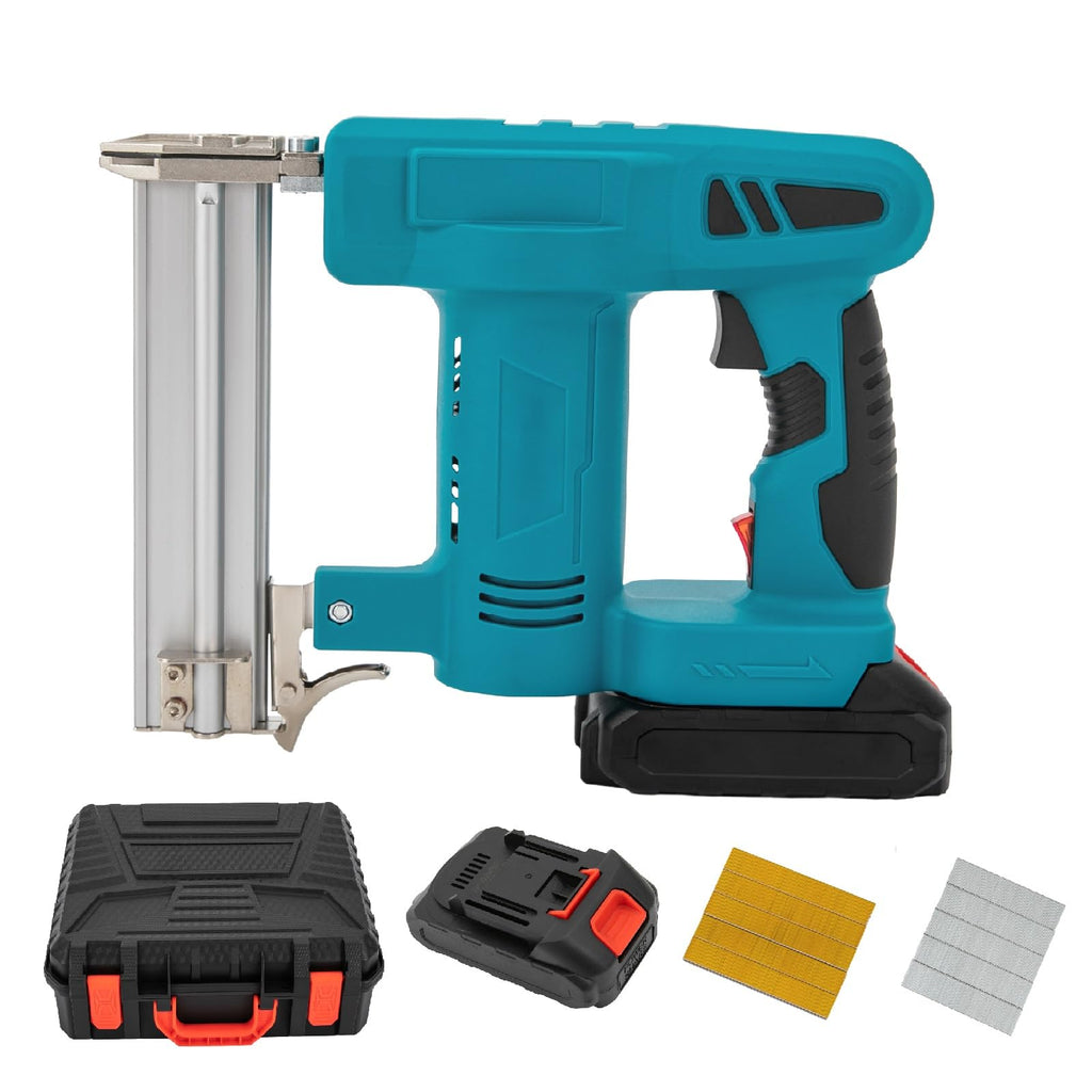 Cordless Battery Powered Brad Nailer Kit with Carrying Case S664