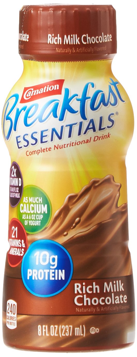 Chocolate Nutritional Drink 8 oz Bottle 24 Ct I98680