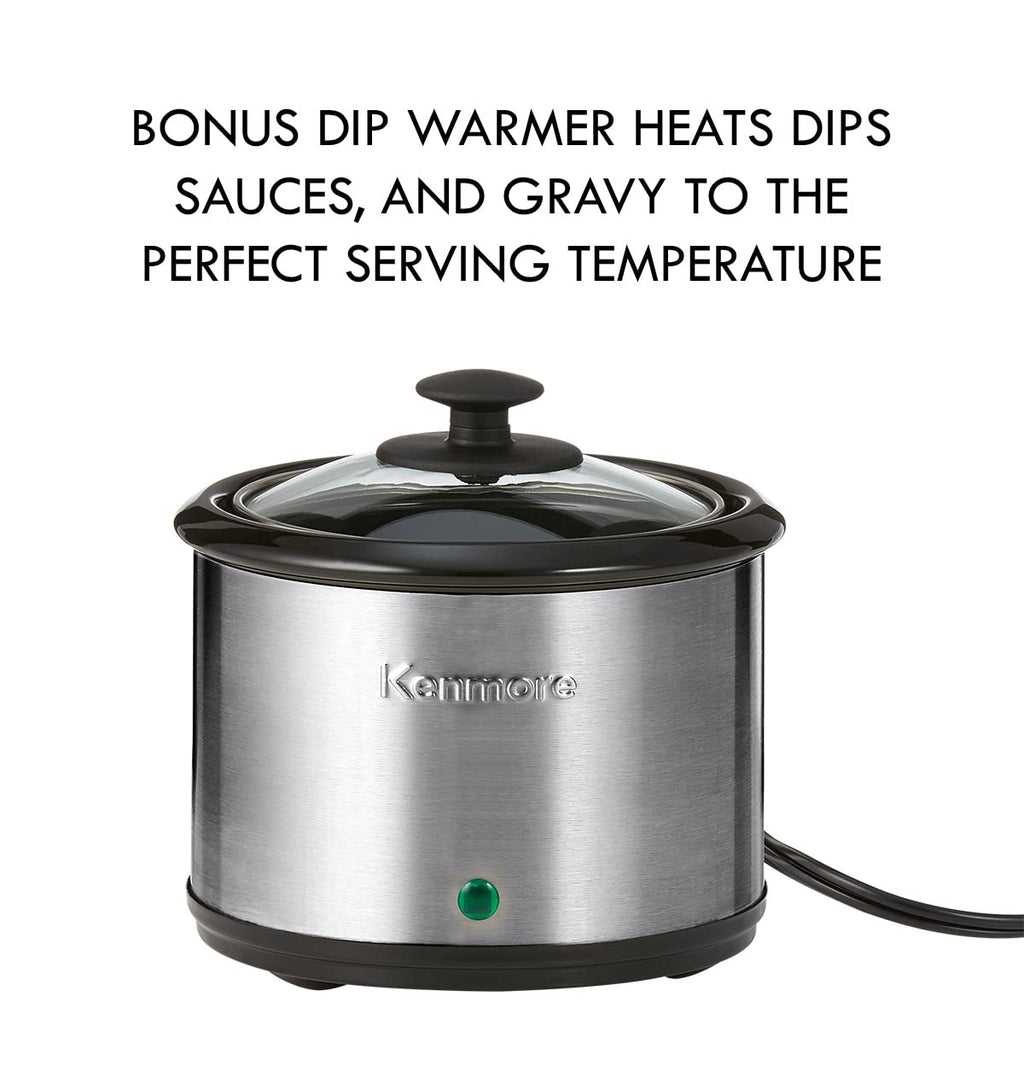 7 qt Programmable Slow Cooker with Dipper L816062