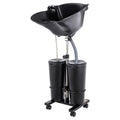 Portable Height Angle Adjustable Shampoo Bowl with Electric Pump B216