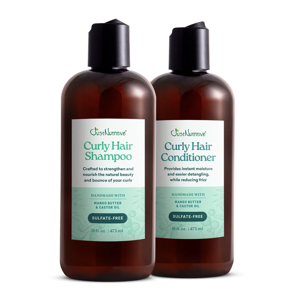 Sulfate-Free Hydrating Curl Enhancing Shampoo and Conditioner Set 16 oz K33737